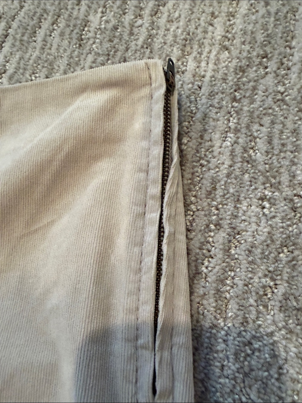 Tory Burch skinny leg flat front corduroy - Picture 2 of 5